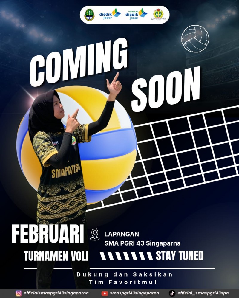 COMING SOON !SMAPATISPA Volley Ball Turnament